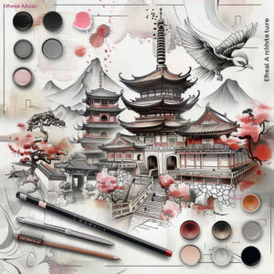 other-asia tattoo design ideas Realism lifelike eyes calligraphy shows perseverance