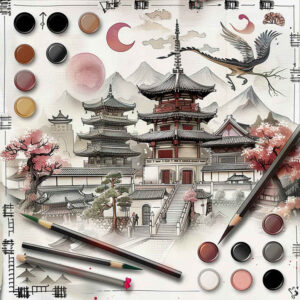 other-asia tattoo design ideas Surrealism impossible forms detailed shading for triceps