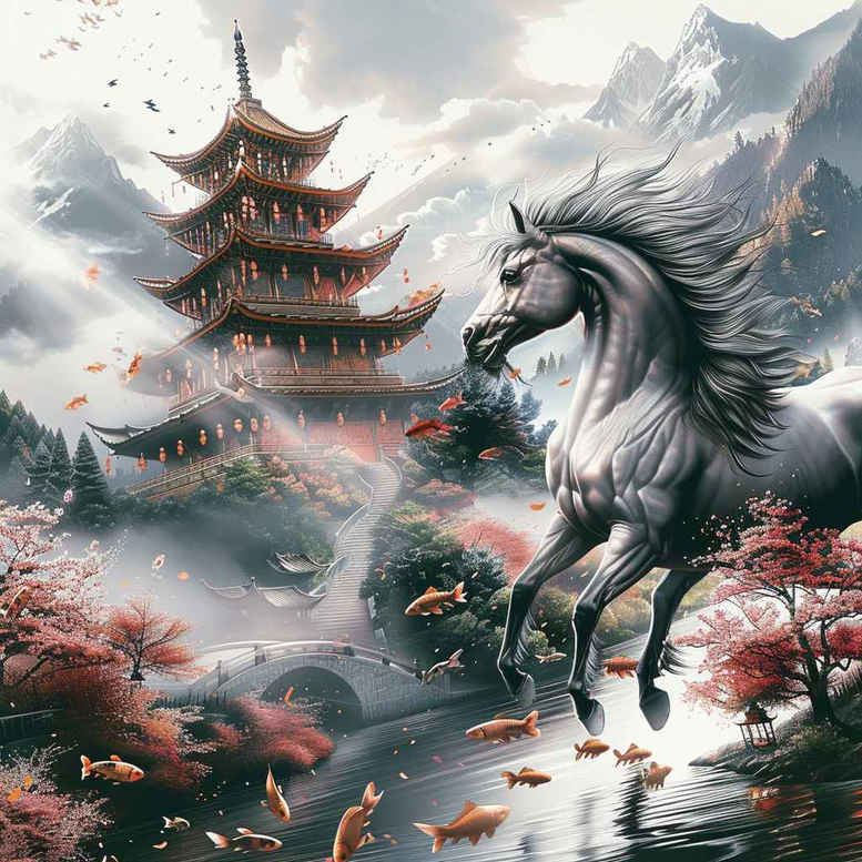 other-asia tattoo design ideas Realism blended gradients fine lines symbol of endurance