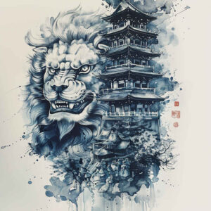 other-asia tattoo design ideas sharp contrast intricate for outer arm