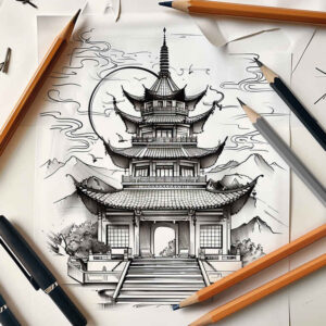 other-asia tattoo design ideas lifelike intricate for ribs