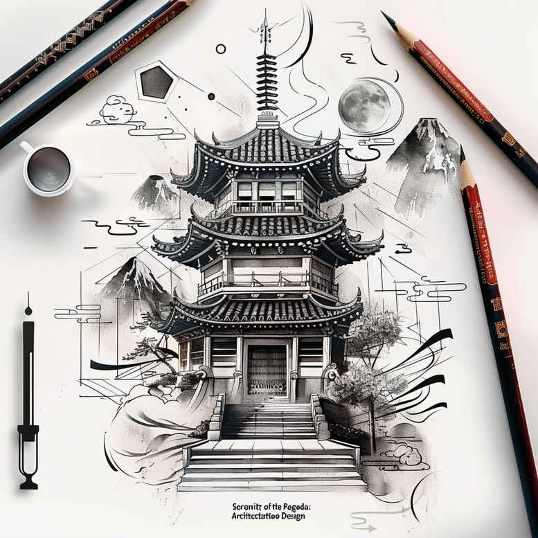 other-asia tattoo design ideas Realism soft contrast ornamental strength and power