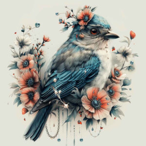 3d-bird-tattoo – tattoo design ideas free ai generated – surrealism-hyperreal – for-side – Gallery: other-birds-inkby-ai