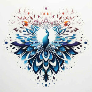 bird-contour-tattoo – tattoo design ideas free ai generated – neotraditional-layered-fill – for-foot – Gallery: other-birds-inkby-ai