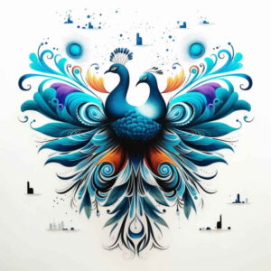 bird-dot-tattoo – tattoo design ideas free ai generated – realism-optical-depth – for-heel – Gallery: other-birds-inkby-ai