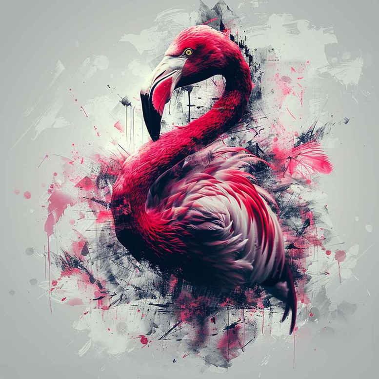 bird-shadow-tattoo – tattoo design ideas free ai generated – neotraditional-artful-color – for-biceps – Gallery: other-birds-inkby-ai
