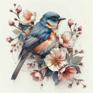 exotic-bird-tattoo – tattoo design ideas free ai generated – neotraditional-contrasting-colors – for-temple – Gallery: other-birds-inkby-ai