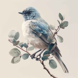 exotic-bird-tattoo – tattoo design ideas free ai generated – neotraditional-rich-shading – for-back-of-neck – Gallery: other-birds-inkby-ai