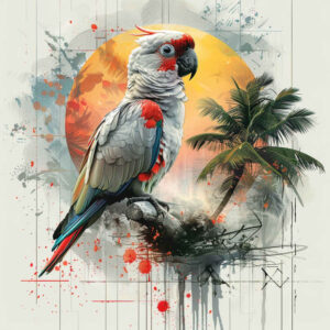 fine-detail-bird-tattoo – tattoo design ideas free ai generated – surrealism-ethereal – for-scapula – Gallery: other-birds-inkby-ai