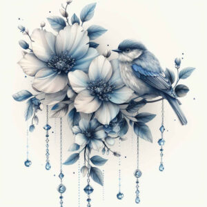 fine-line-bird-tattoo – tattoo design ideas free ai generated – realism-anatomical-accuracy – for-temple – Gallery: other-birds-inkby-ai