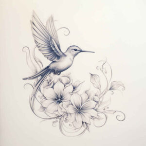 harmony-bird-tattoo – tattoo design ideas free ai generated – realism-soft-contrast – for-wrist – Gallery: other-birds-inkby-ai