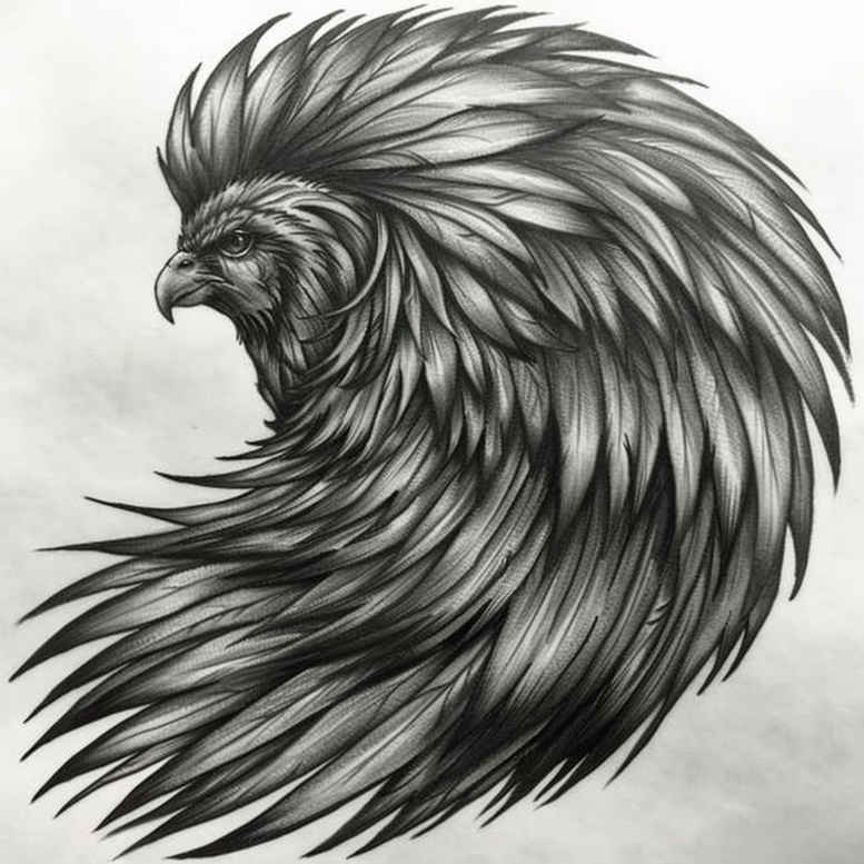 life-symbol-bird-tattoo – tattoo design ideas free ai generated – realism-depth-of-field – for-side – Gallery: other-birds-inkby-ai