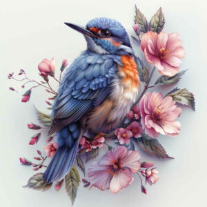 ornamental-bird-tattoo – tattoo design ideas free ai generated – realism-photorealistic-drawing – for-lower-arm – Gallery: other-birds-inkby-ai