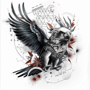 spiritual-bird-tattoo – tattoo design ideas free ai generated – realism-glowing-edges – for-palm – Gallery: other-birds-inkby-ai