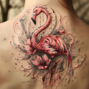 strength-bird-tattoo – tattoo design ideas free ai generated – realism-micro-realism – for-triceps – Gallery: other-birds-inkby-ai