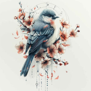 other-birds tattoo design ideas fine-line bold lines embodying resilience