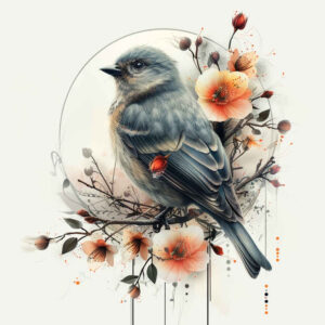 other-birds tattoo design ideas Surrealism unreal bold silhouette symbolising courage