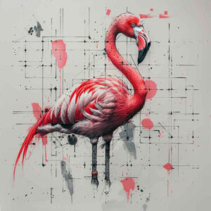 other-birds tattoo design ideas Surrealism ghostly shapes delicate shading stands for resilience