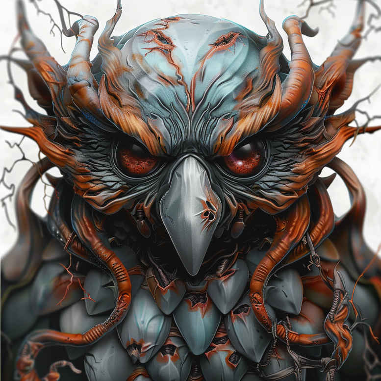 other-birds tattoo design ideas Surrealism bizarre delicate shading symbolising endurance