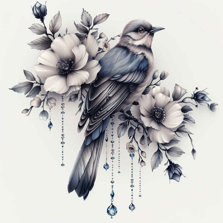 other-birds tattoo design ideas glowing detailed anatomy for knee