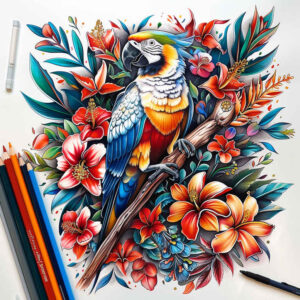 other-birds tattoo design ideas Realism precise gradient detailed eyes embodying determination