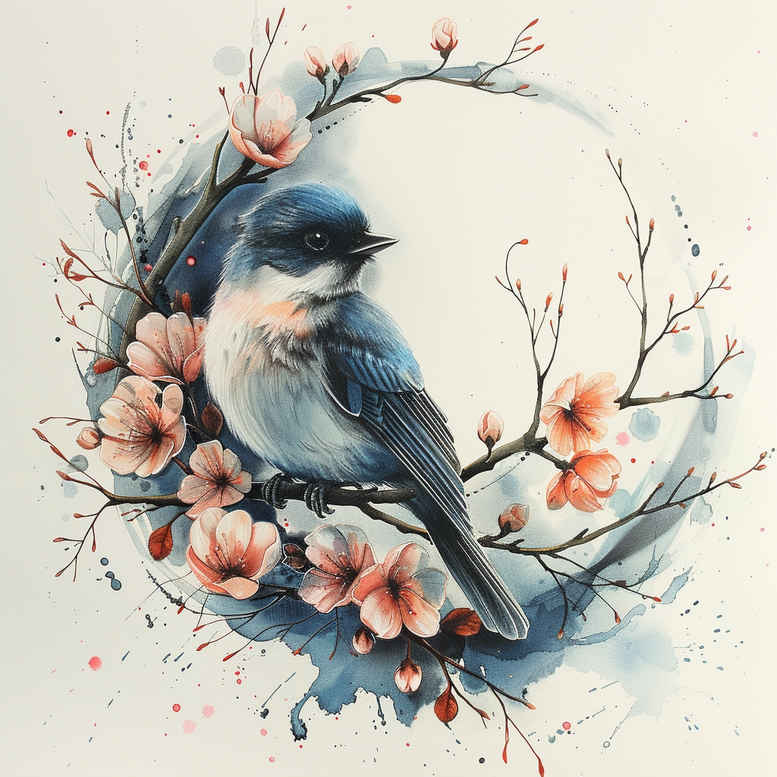 other-birds tattoo design ideas solid fill detailed plumage for upper chest