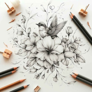 other-birds tattoo design ideas artistic contrast detailed plumage meaning perseverance