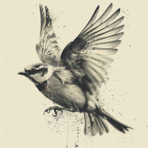 other-birds tattoo design ideas Surrealism distorted reality expressive embodying determination