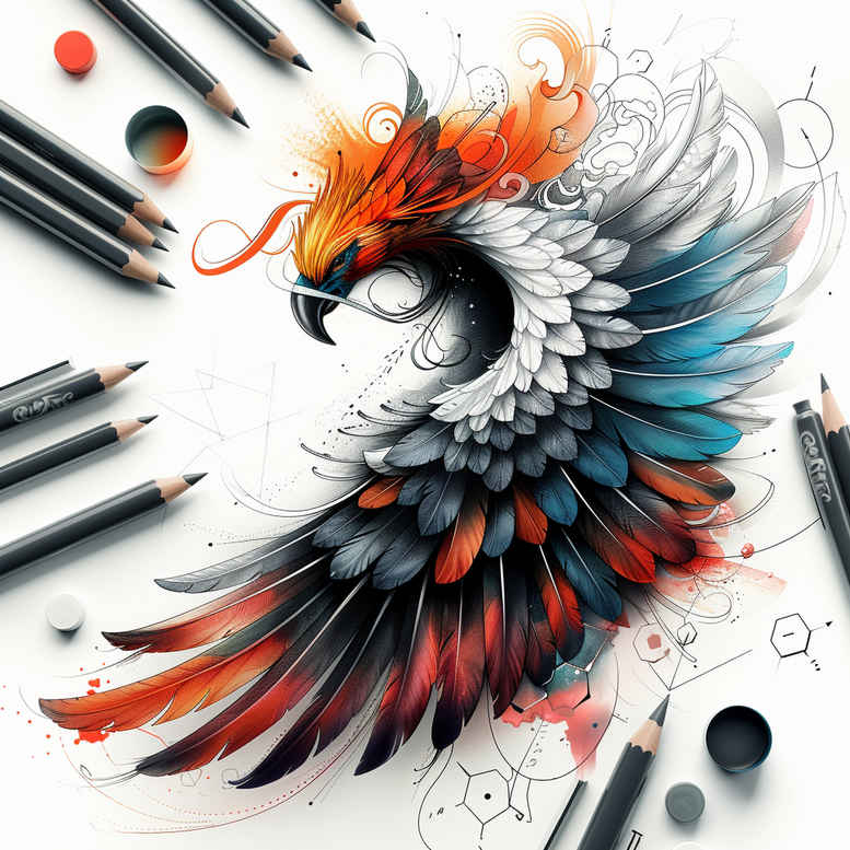 other-birds tattoo design ideas smooth expressive eyes for forearm