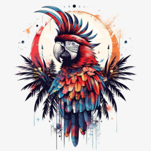 other-birds tattoo design ideas fisheye expressive eyes shows strength