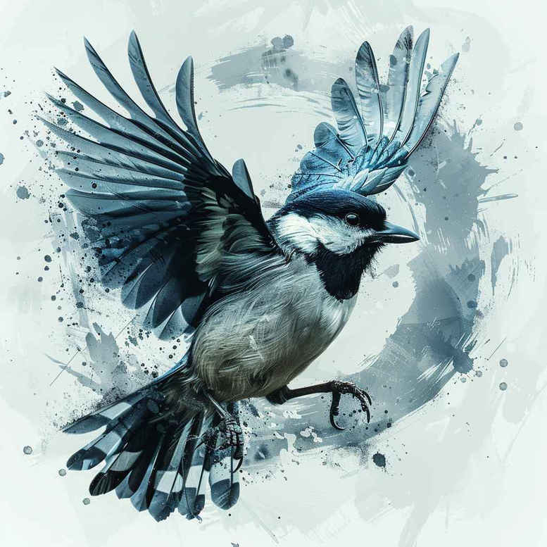 other-birds tattoo design ideas Surrealism symbolic feathers for back shoulder