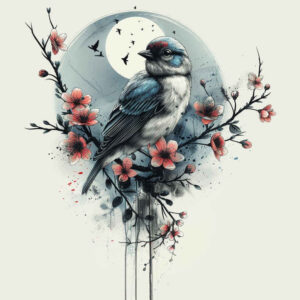 other-birds tattoo design ideas photo-realistic graceful lines for wrist