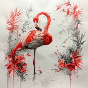 other-birds tattoo design ideas Neotraditional dynamic color natural curves for scapula