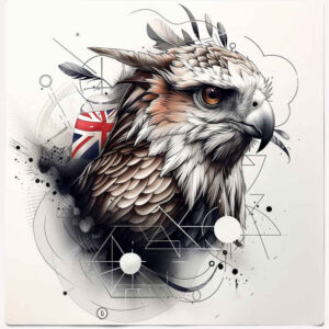 other-birds tattoo design ideas Surrealism symbolism natural curves symbol of strength