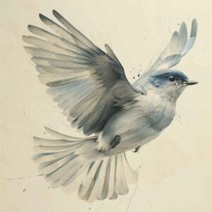 other-birds tattoo design ideas classic shading soaring for upper back
