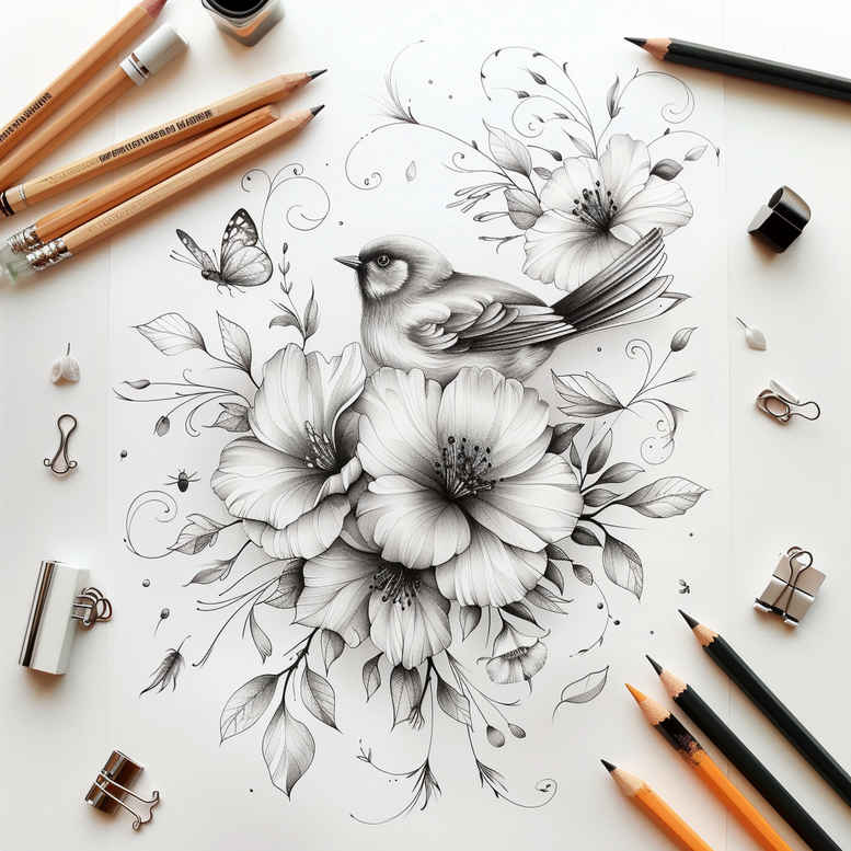 other-birds tattoo design ideas Realism skin realism spiritual symbolism resilience and power