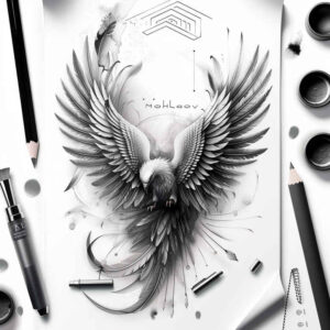 other-birds tattoo design ideas gentle shadow tribal motifs embodying determination