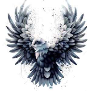 tropical-bird-tattoo – tattoo design ideas free ai generated – neotraditional-enhanced-shading – for-knee – Gallery: other-birds-inkby-ai