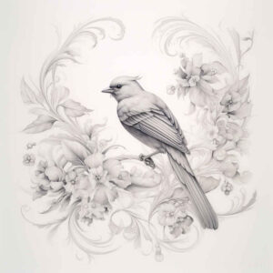 water-bird-tattoo – tattoo design ideas free ai generated – realism-micro-detail – for-sternum – Gallery: other-birds-inkby-ai