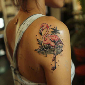 water-bird-tattoo – tattoo design ideas free ai generated – surrealism-metaphysical – for-stomach – Gallery: other-birds-inkby-ai