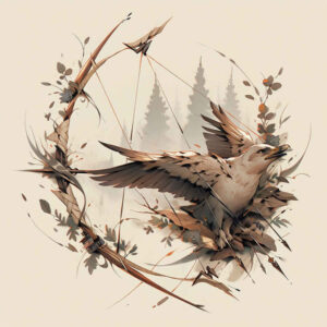 wild-bird-tattoo – tattoo design ideas free ai generated – neotraditional-bold-texture – for-stomach – Gallery: other-birds-inkby-ai