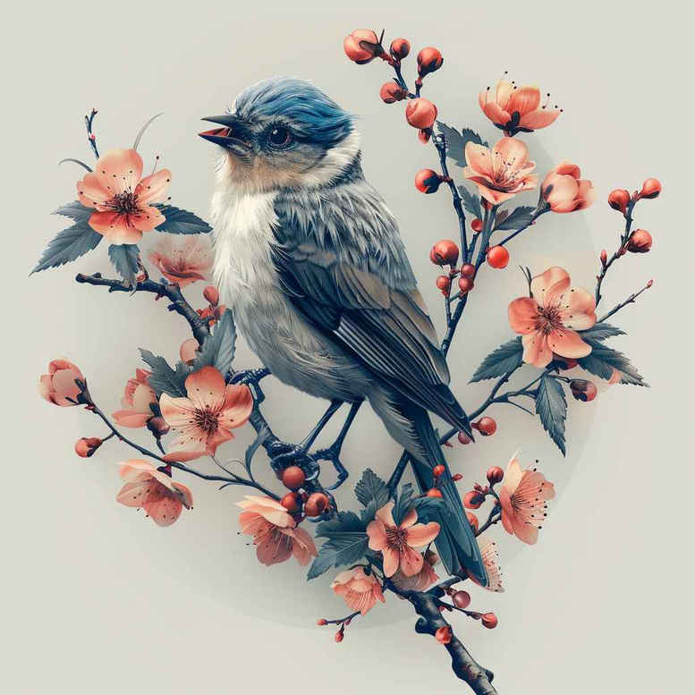 wild-bird-tattoo – tattoo design ideas free ai generated – realism-refined-highlights – for-heel – Gallery: other-birds-inkby-ai