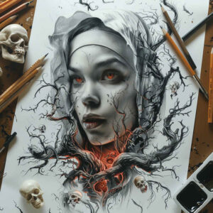 dark-animal-tattoo – tattoo design ideas free ai generated – surrealism-blurred-boundaries – for-triceps – Gallery: other-dark-inkby-ai