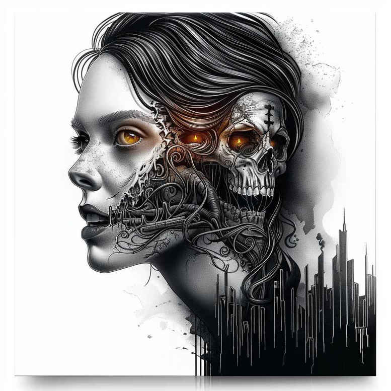 dark-aura-tattoo – tattoo design ideas free ai generated – realism-light-play – for-elbow – Gallery: other-dark-inkby-ai
