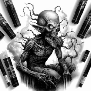 dark-dream-tattoo – tattoo design ideas free ai generated – neotraditional-bold-color – for-back – Gallery: other-dark-inkby-ai