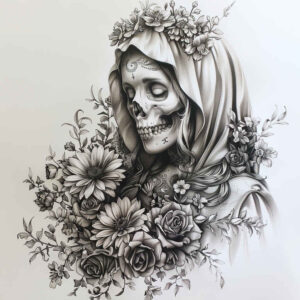 dark-space-tattoo – tattoo design ideas free ai generated – realism-moist-effect – for-hip – Gallery: other-dark-inkby-ai