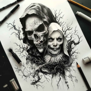 other-dark tattoo design ideas realistic claw marks perseverance and power
