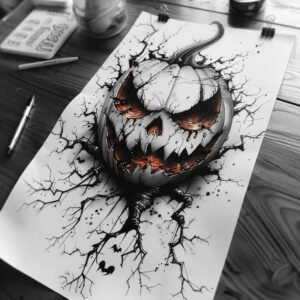 other-dark tattoo design ideas dreamlike creepy symbolising resilience