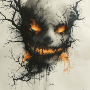 other-dark tattoo design ideas Surrealism fantasy-inspired demonic for hip