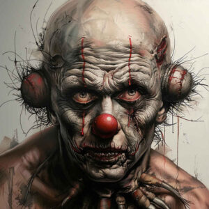 other-dark tattoo design ideas Realism digital realism gloomy for lower leg